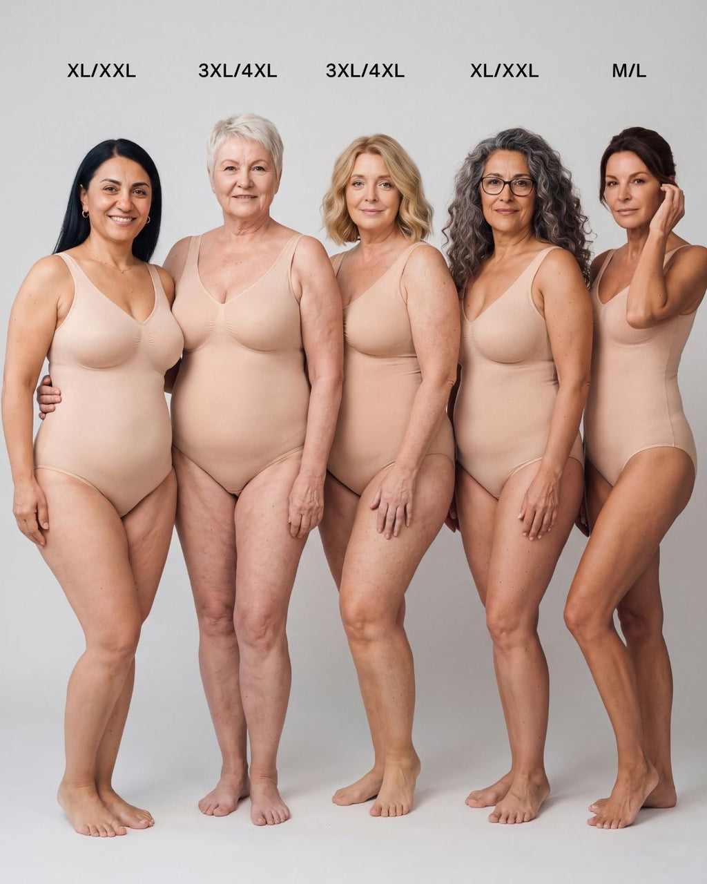 Shape Bestseller - Body Extra breite Träger + Body breitere Träger + Top mit Raffung
