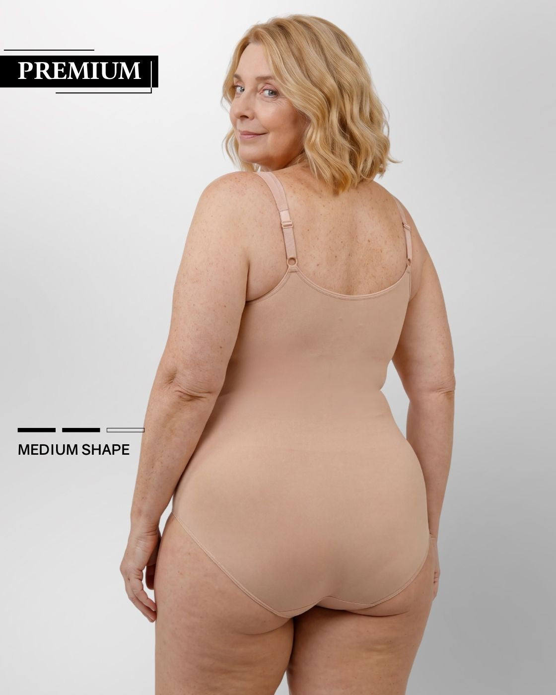 Shape Bestseller - Body Extra breite Träger + Body breitere Träger + Top mit Raffung