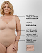 Shape Bestseller - Body Extra breite Träger + Body breitere Träger + Top mit Raffung